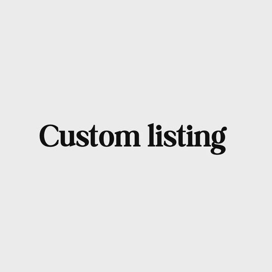 Custom Listing - Part 4