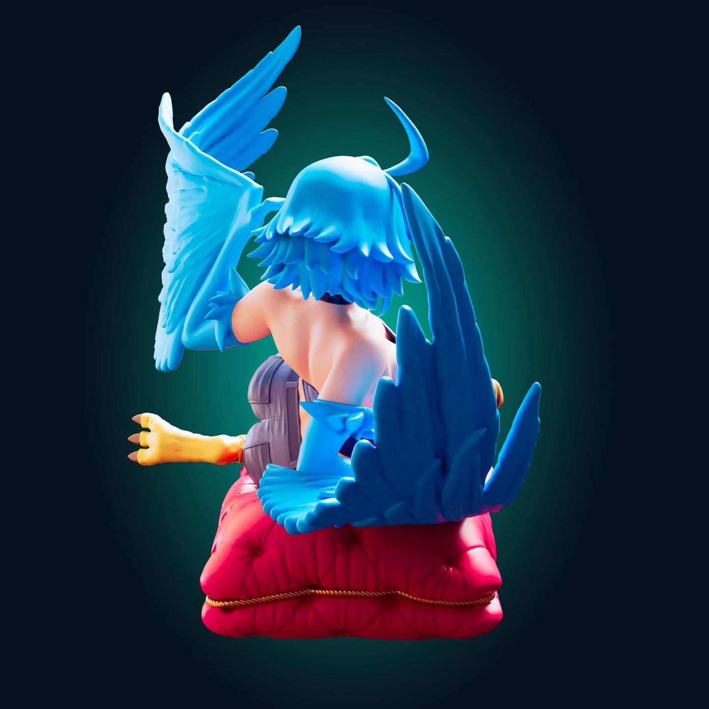 Harpy Girl Model Kit | 3D Resin Print Figurine | Officer Rhu