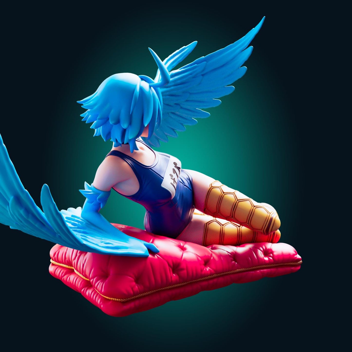 Harpy Girl Model Kit | 3D Resin Print Figurine | Officer Rhu