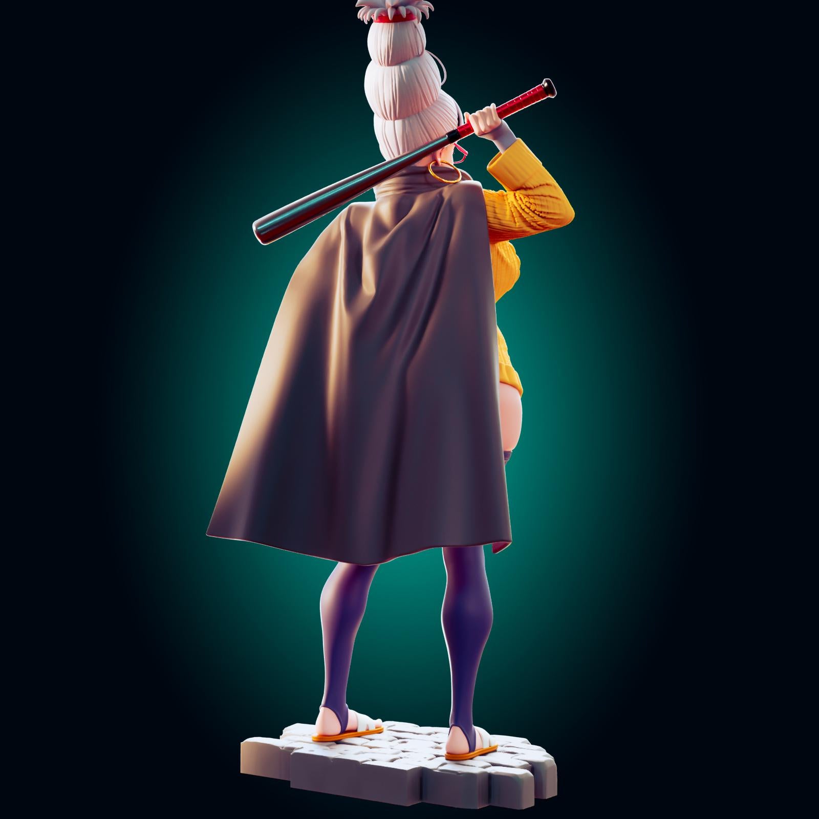 Grandma Pin Up Model Kit | 3D Resin Print Figurine | Officer Rhu