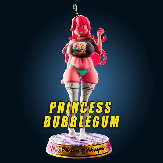 Pink Princess Model Kit | 3D Resin Print Figurine | Officer Rhu