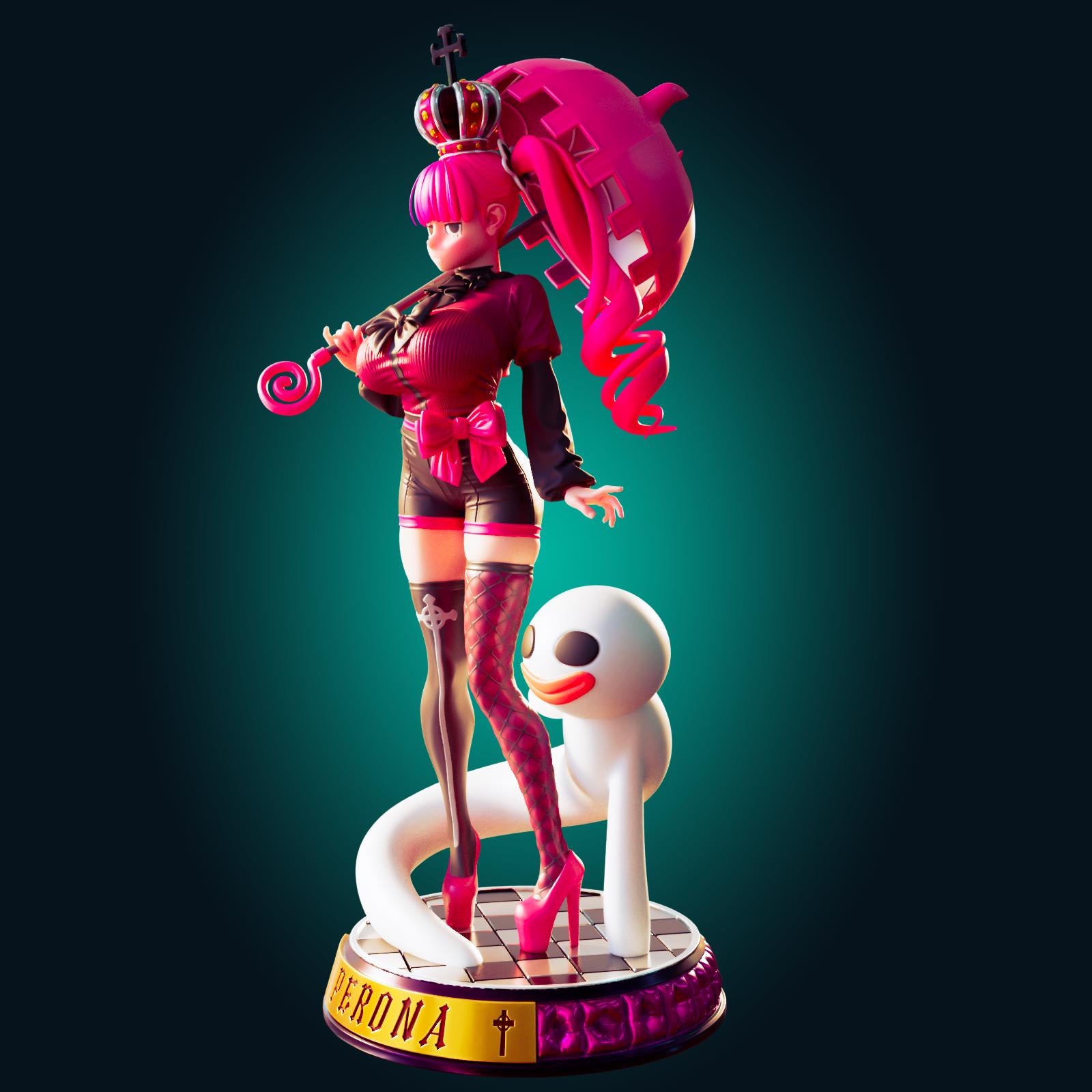 Ghost Girl Model Kit | 3D Resin Print Figurine | Officer Rhu