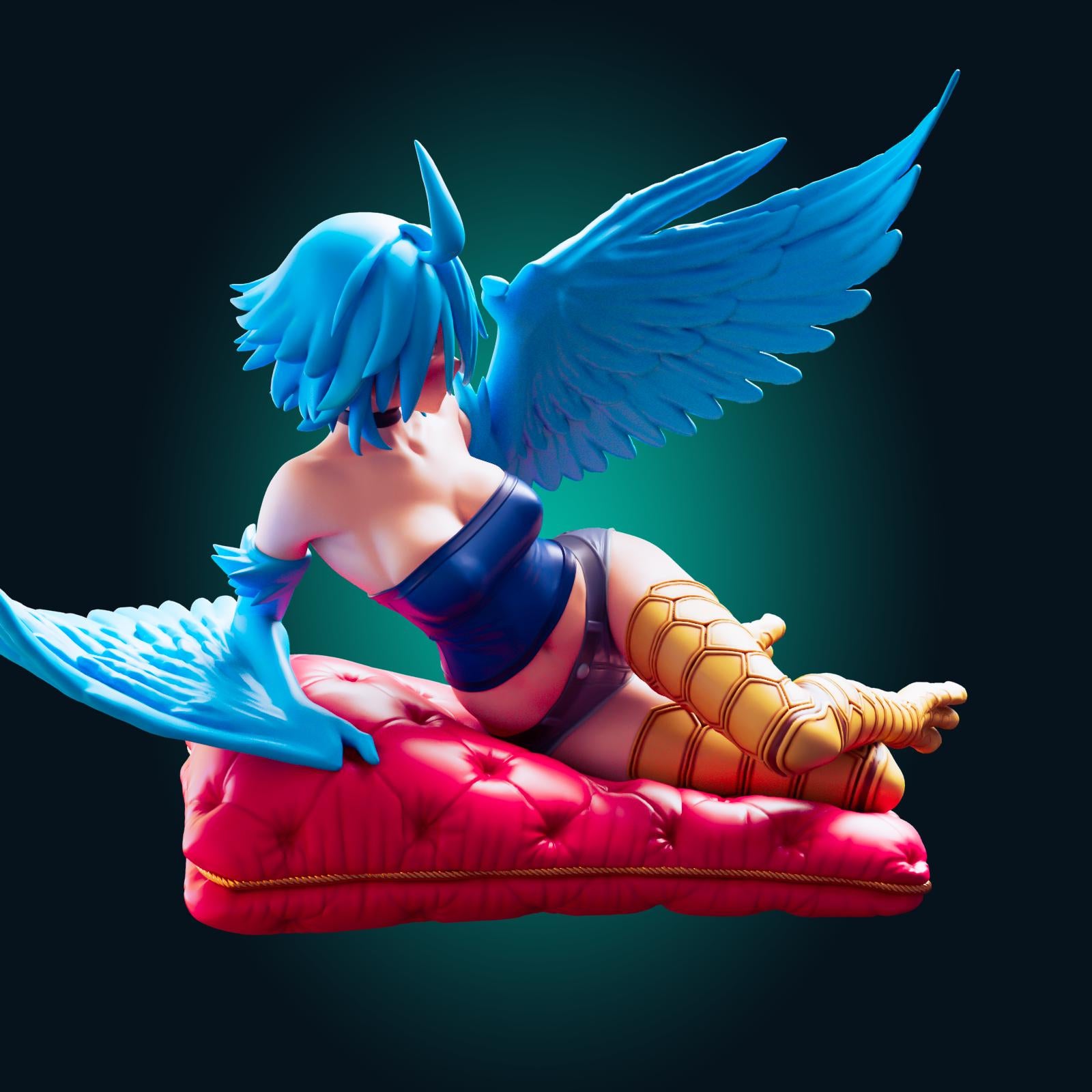Harpy Girl Model Kit | 3D Resin Print Figurine | Officer Rhu