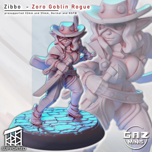 Rogue Goblin Girl | Pin Up Miniature | Gaz Minis