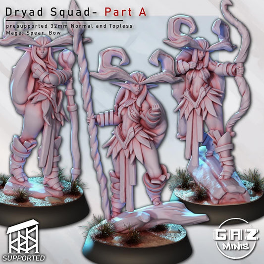 Dryad Squad Miniature Bundle | Gaz Minis
