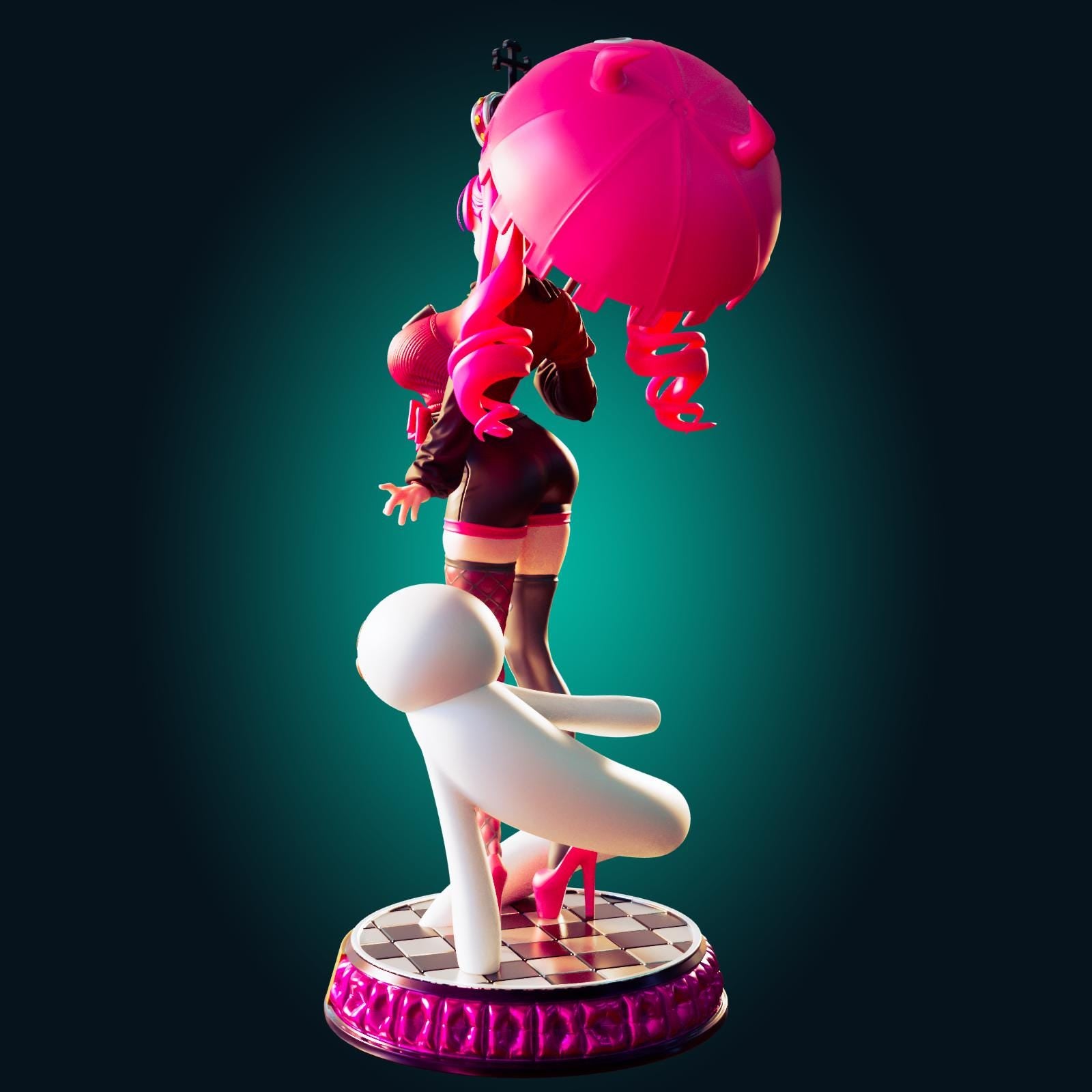 Ghost Girl Model Kit | 3D Resin Print Figurine | Officer Rhu