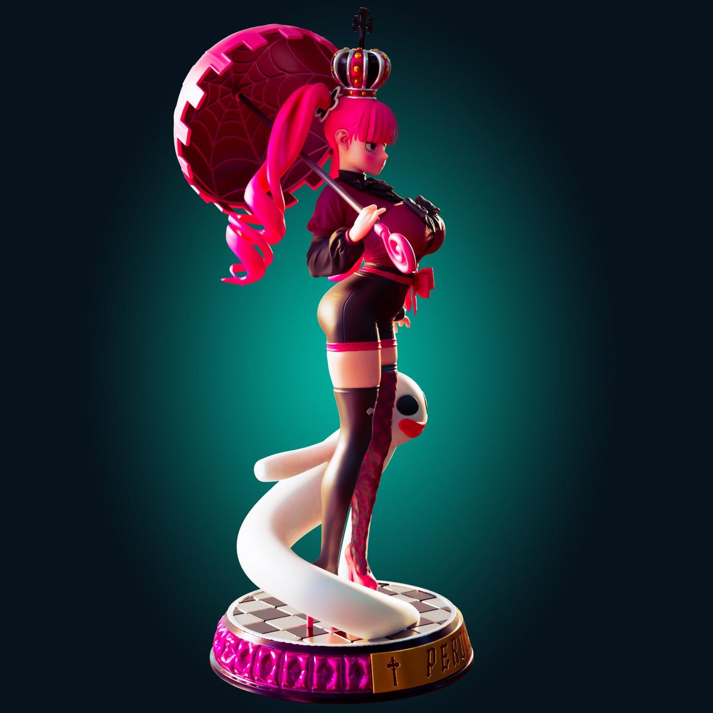 Ghost Girl Model Kit | 3D Resin Print Figurine | Officer Rhu