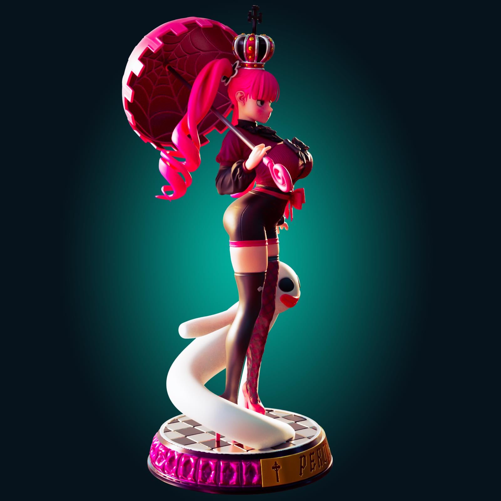 Ghost Girl Model Kit | 3D Resin Print Figurine | Officer Rhu