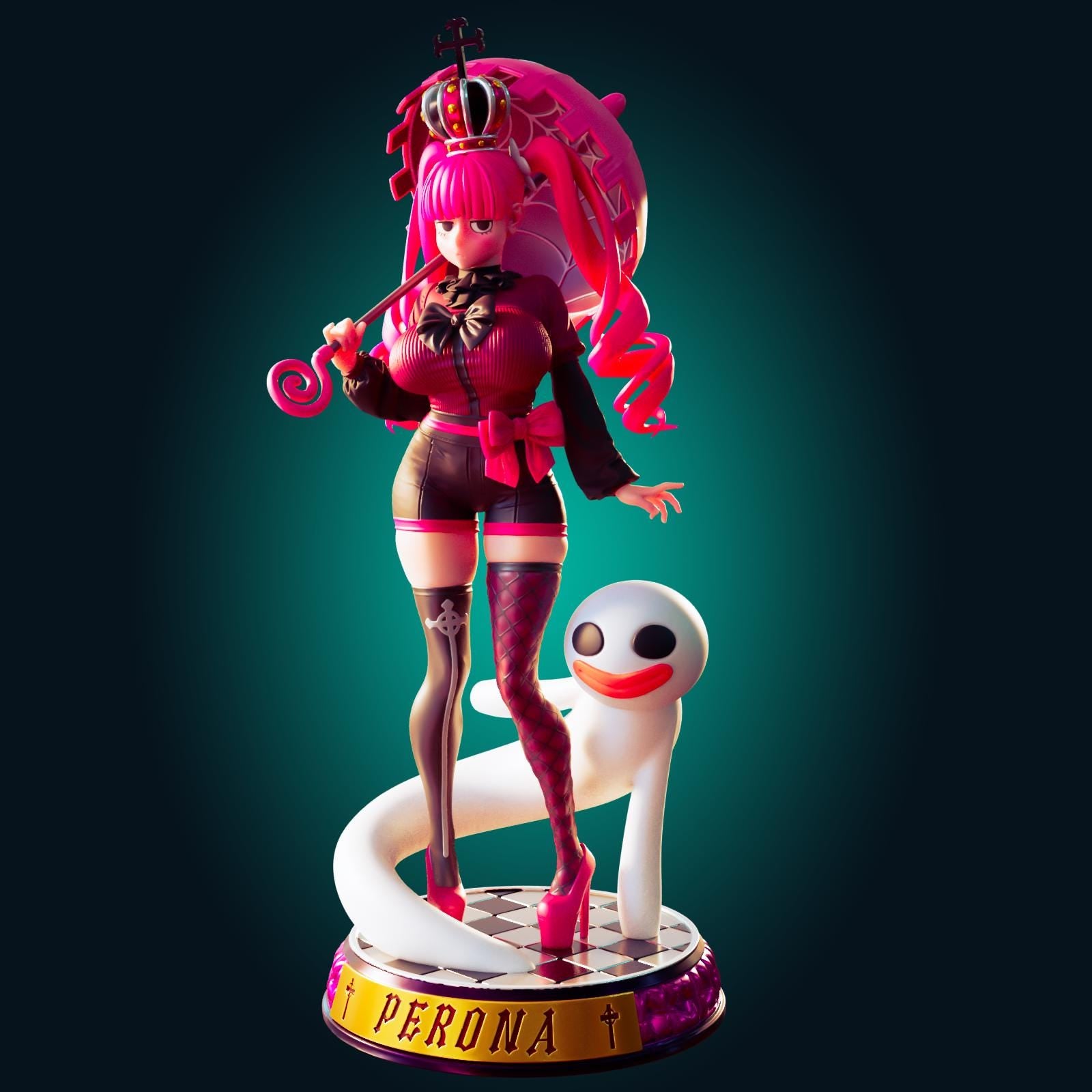 Ghost Girl Model Kit | 3D Resin Print Figurine | Officer Rhu