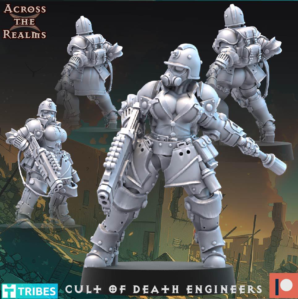 Cult of Death Engineers Miniatures | Across the Realms