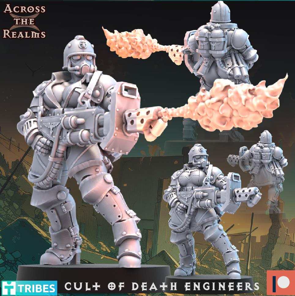 Cult of Death Engineers Miniatures | Across the Realms