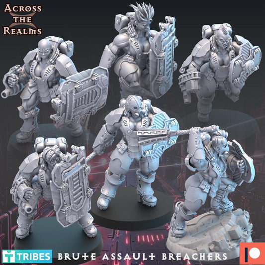 Brute Assault Breacher Miniatures | Across the Realms