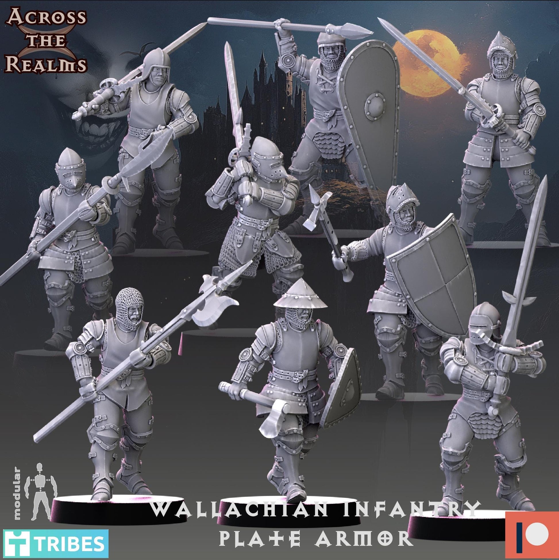 Wallachian Infantry Miniatures | Across the Realms