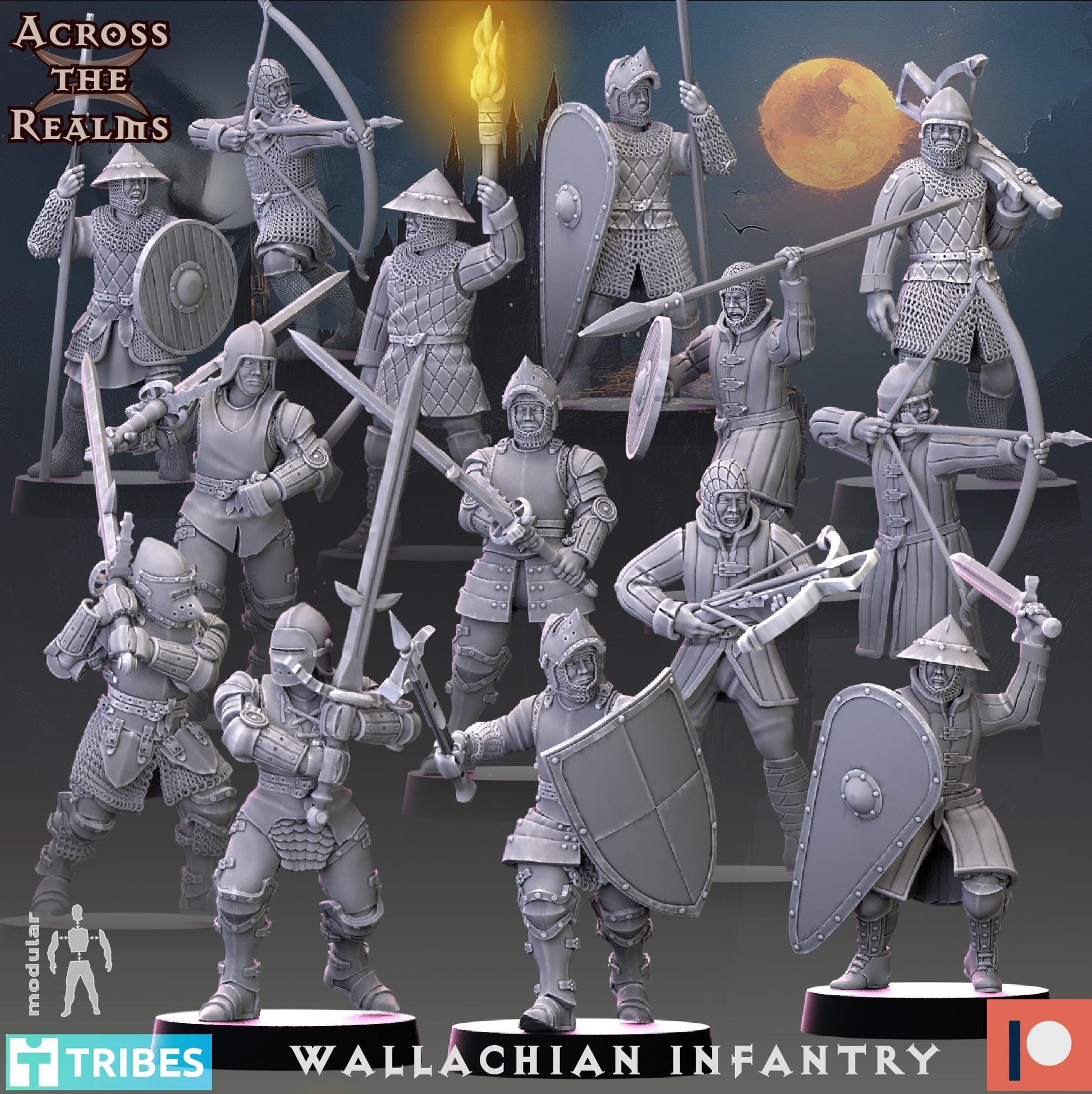 Wallachian Infantry Miniatures | Across the Realms