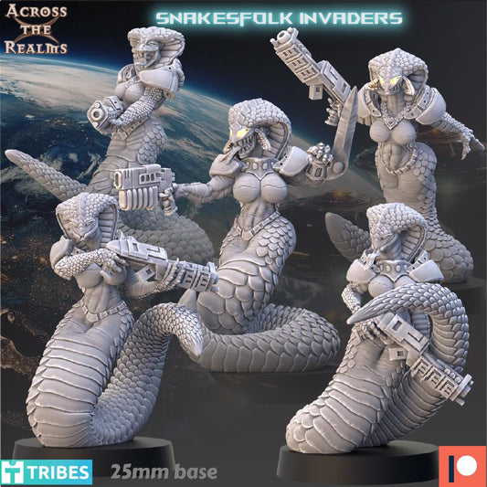 Snakesfolk Invader Miniature Bundle | Across the Realms