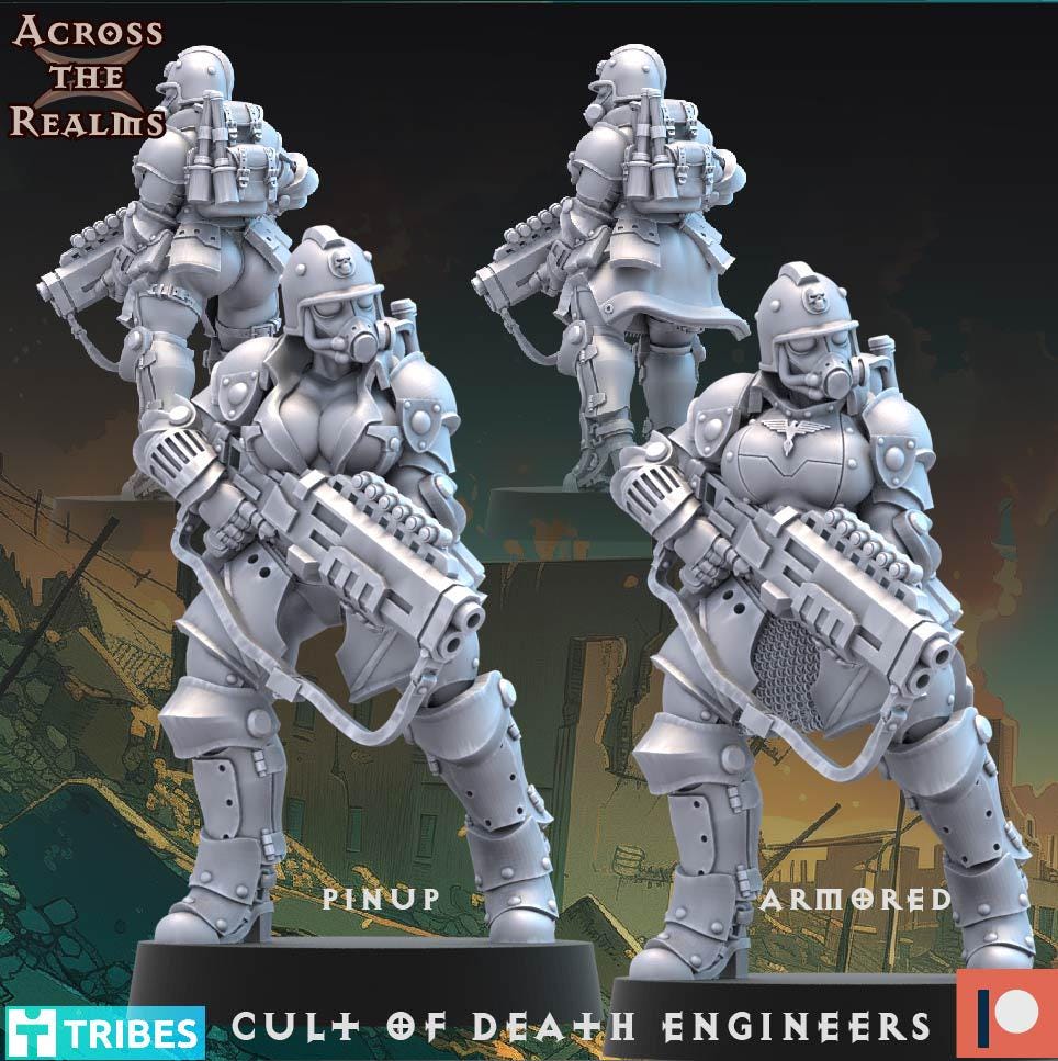Cult of Death Engineers Miniatures | Across the Realms