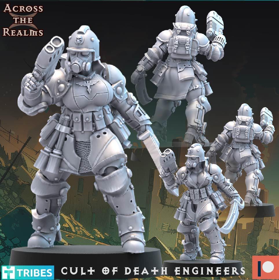 Cult of Death Engineers Miniatures | Across the Realms