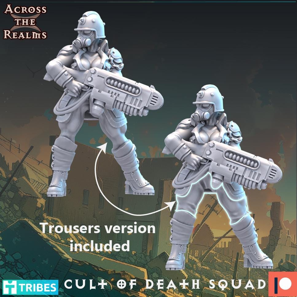 Cult of Death Squad Miniatures | Across the Realms