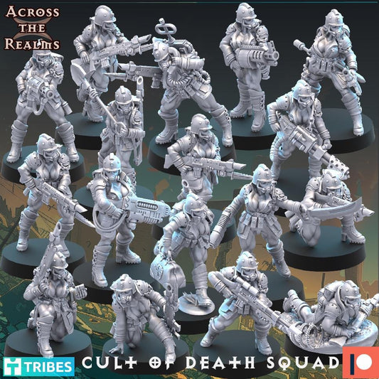 Cult of Death Squad Miniatures | Across the Realms