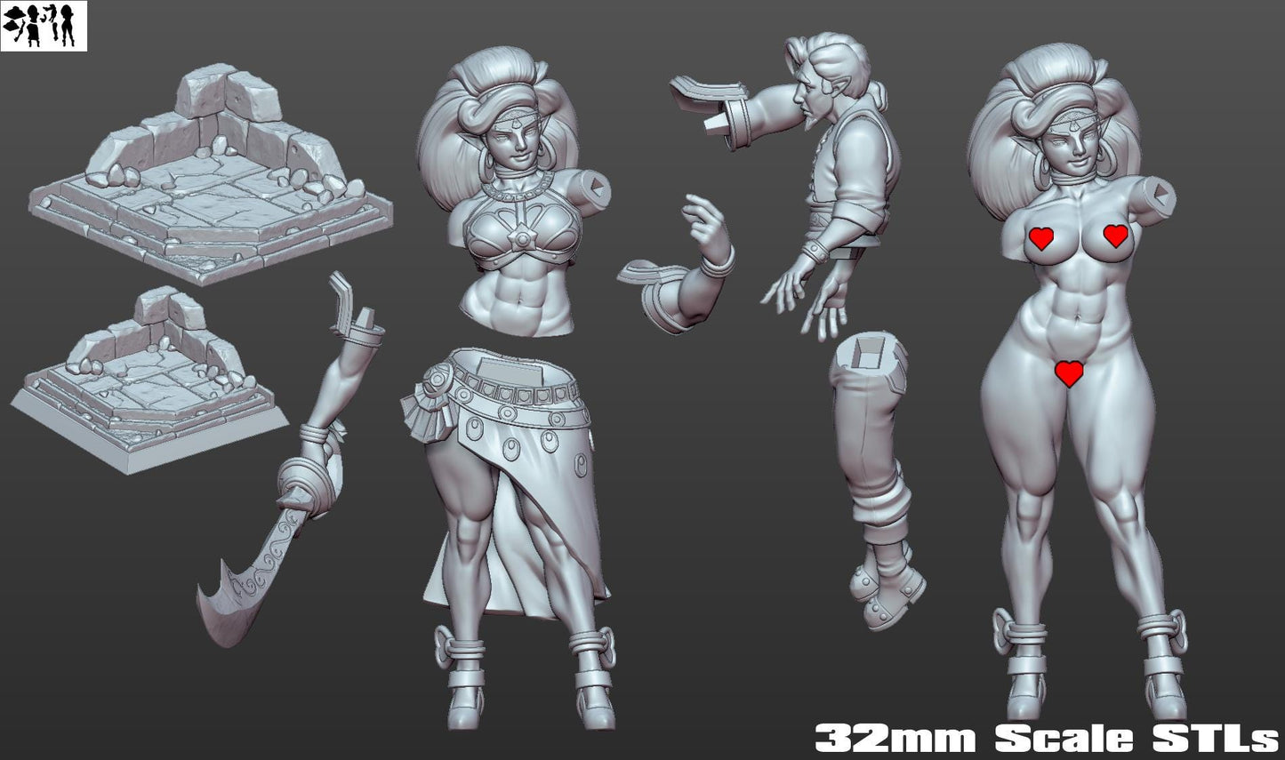 Amazon Lady Miniature | Gaz Minis