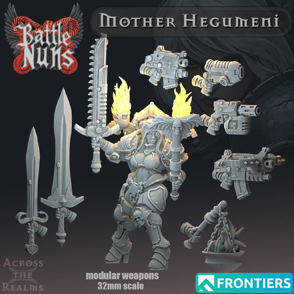Mother Hegumeni Miniature | Across the Realms