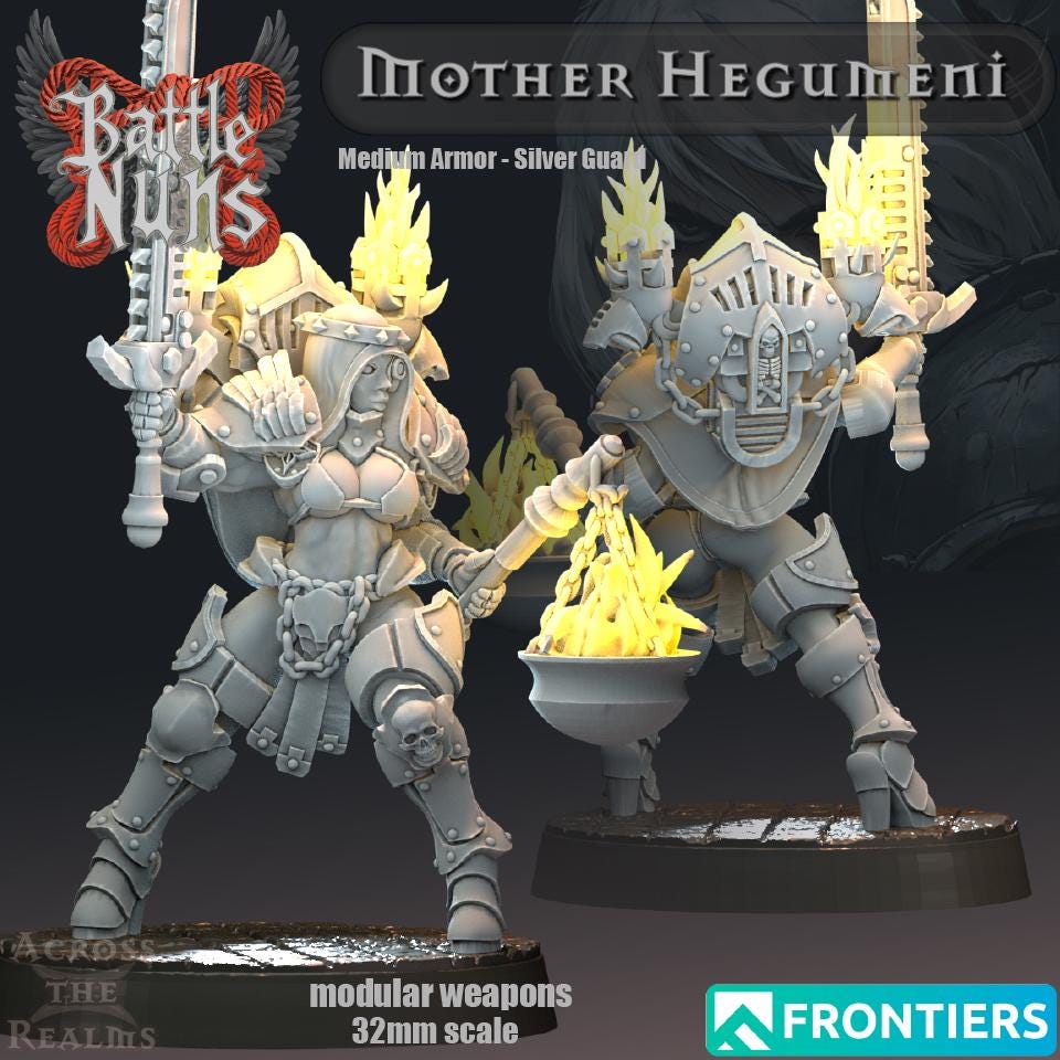 Mother Hegumeni Miniature | Across the Realms