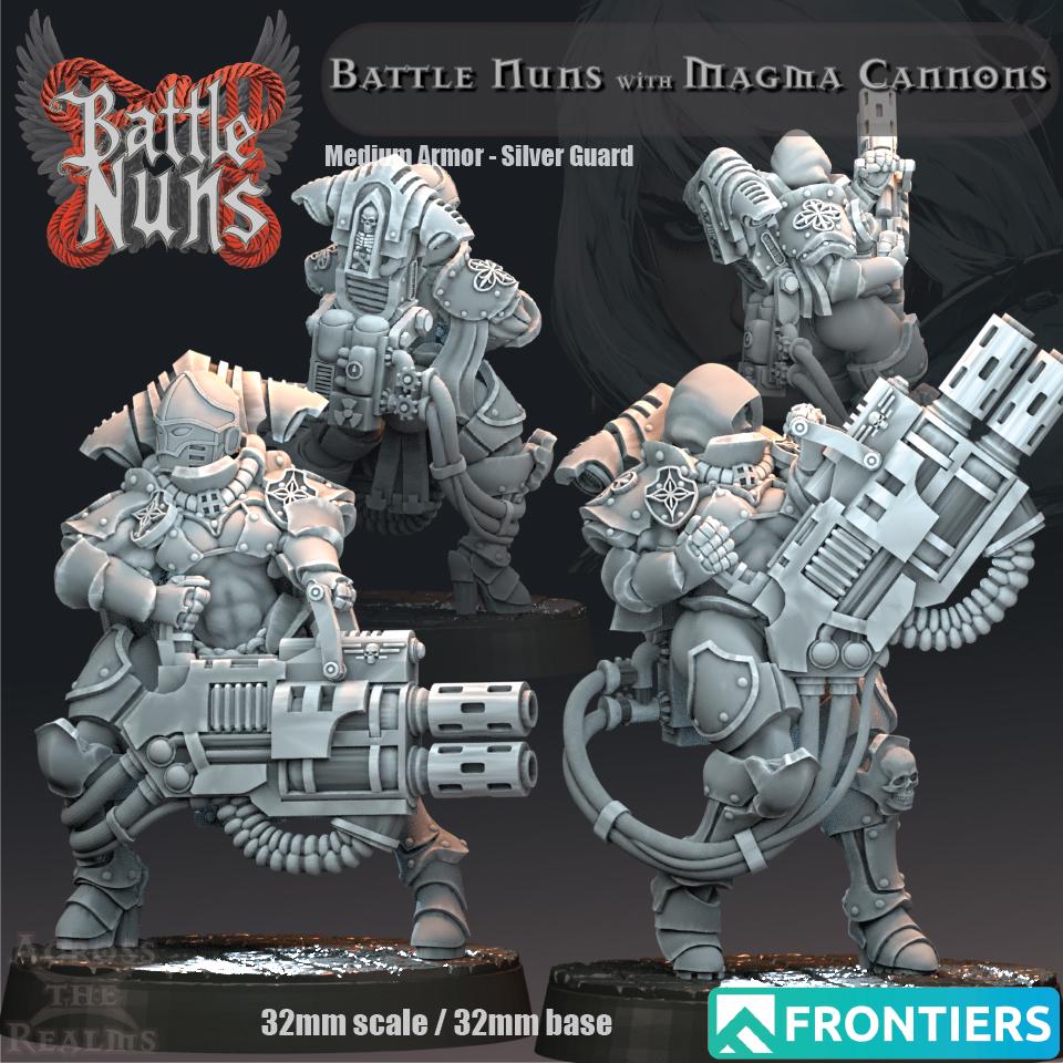 Battle Nun Miniatures | Across the Realms