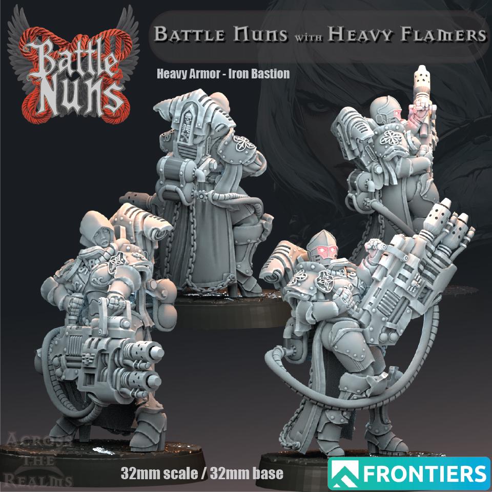 Battle Nun Miniatures | Across the Realms
