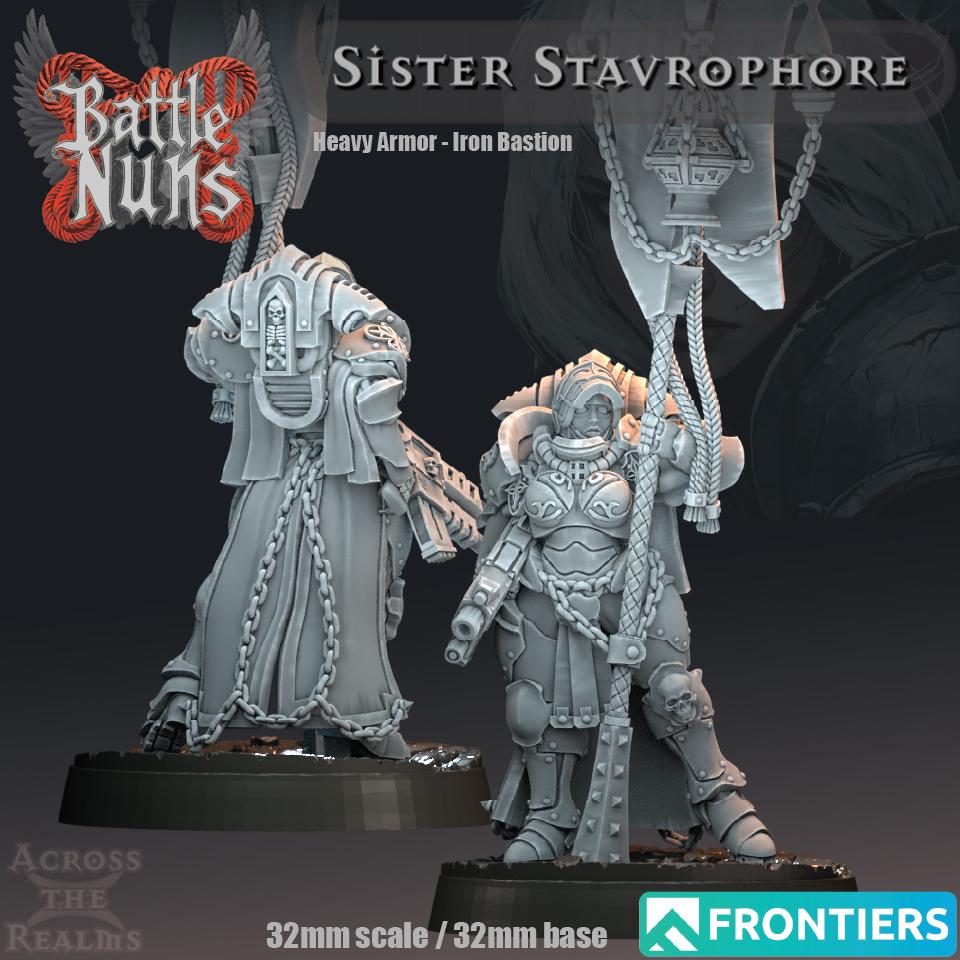 Sister Stavrophore Miniature | Across the Realms
