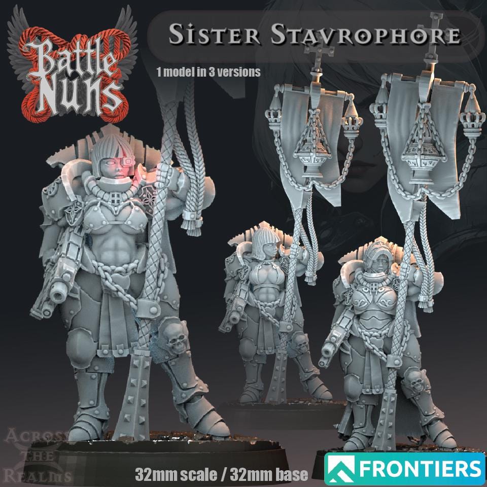 Sister Stavrophore Miniature | Across the Realms