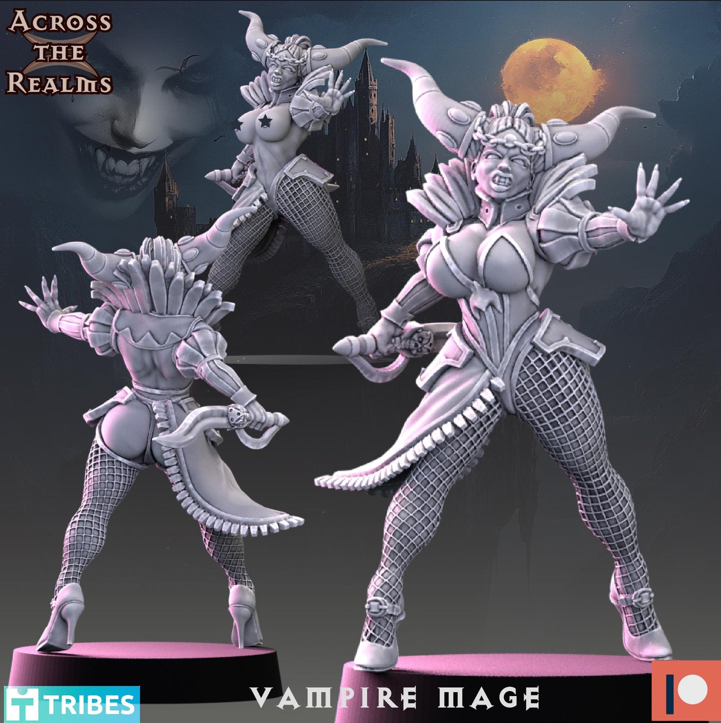 Vampire Mage Miniature | Across the Realms