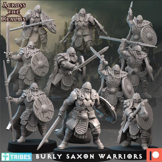 Saxon Warrior Miniatures | Across the Realms