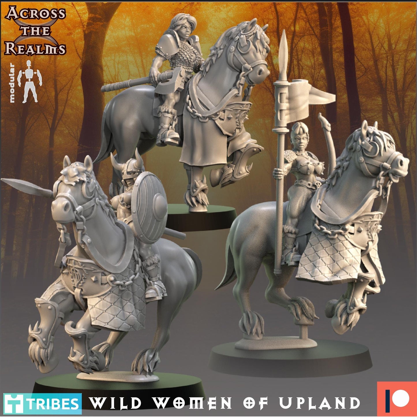 Wild Women of Upland Miniatures | Across the Realms