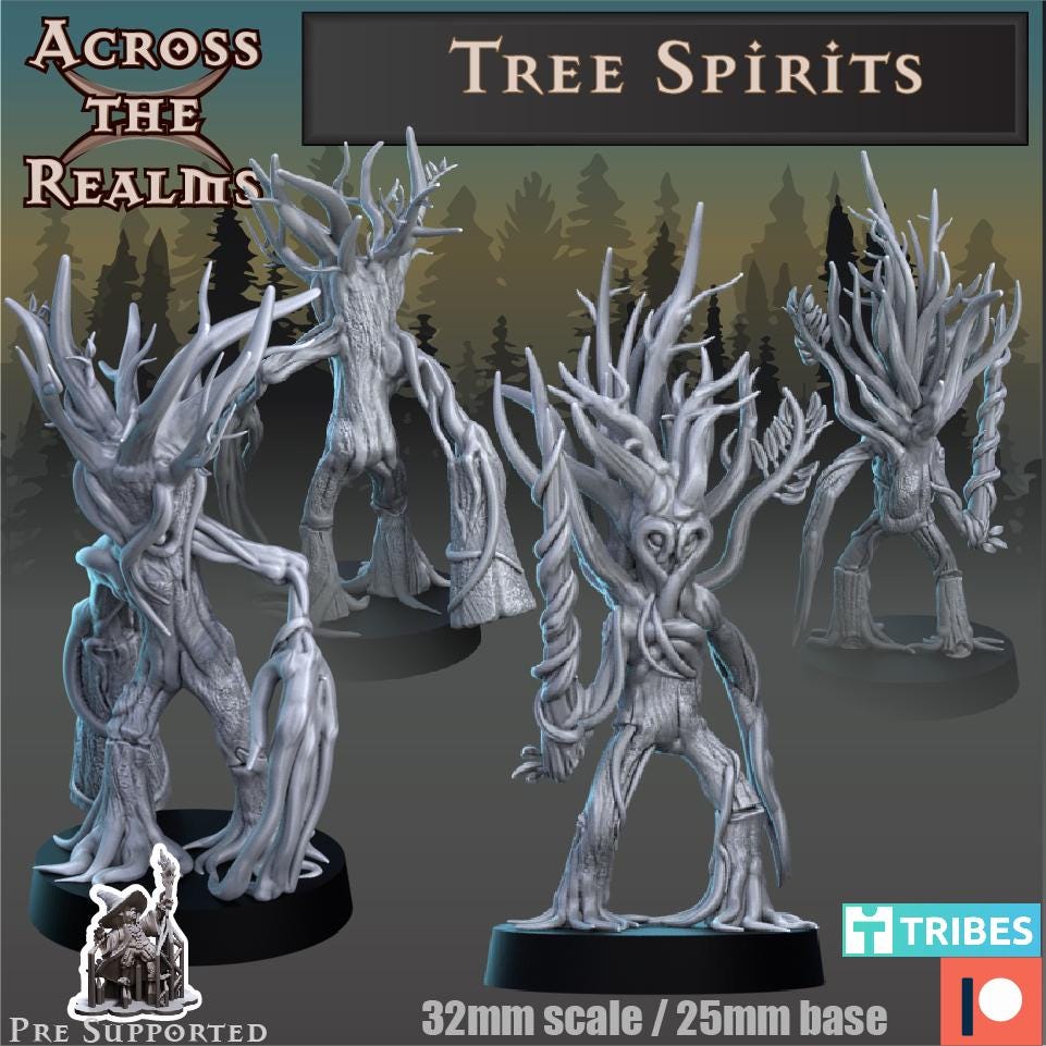 Tree Spirit Miniatures | Across the Realms