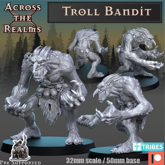 Troll Bandit Miniature | Across the Realms