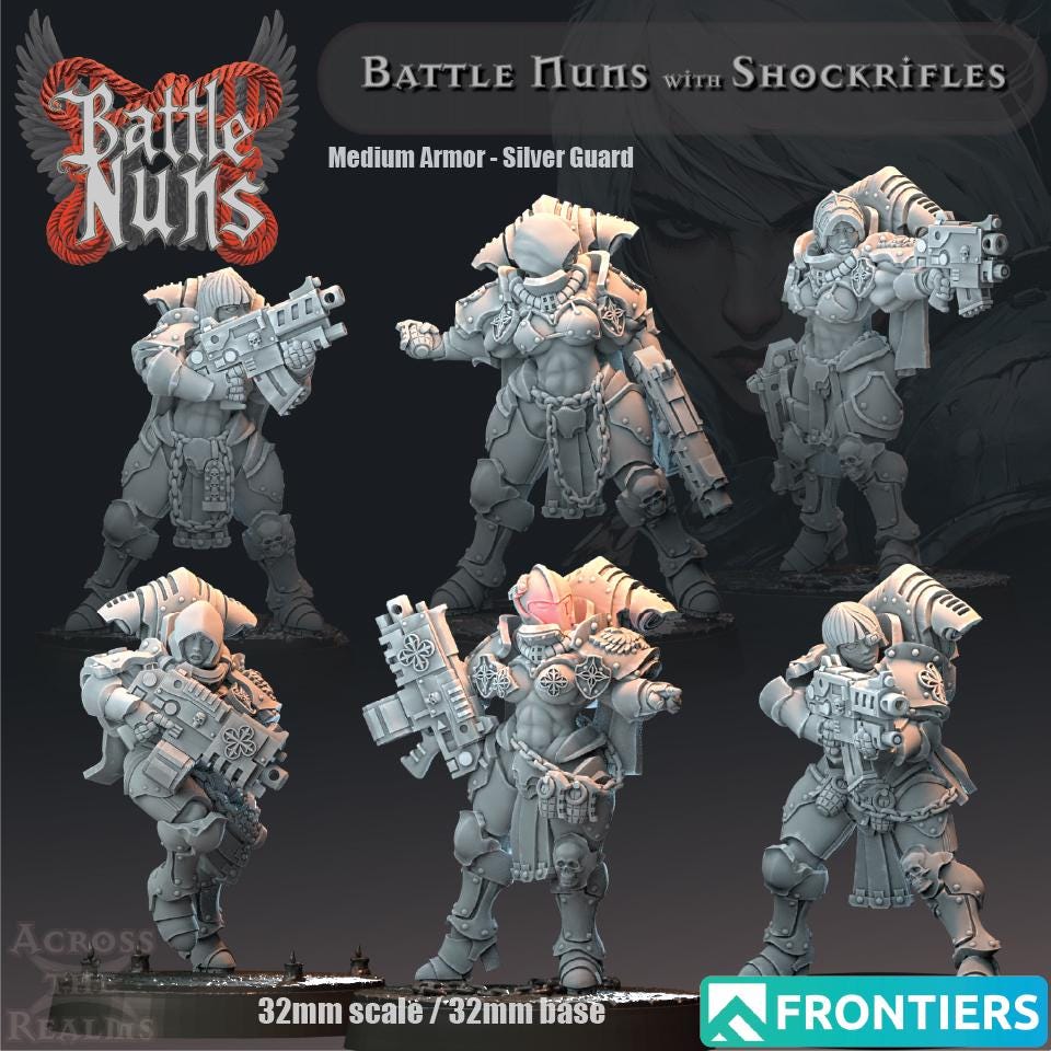 Battle Nuns with Shockrifles | Across the Realms