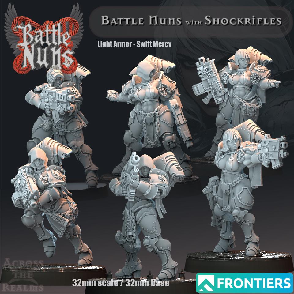 Battle Nuns with Shockrifles | Across the Realms