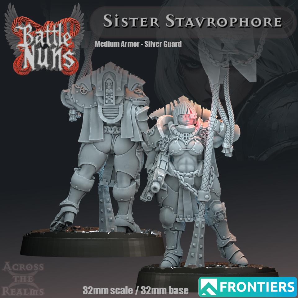 Sister Stavrophore Miniature | Across the Realms