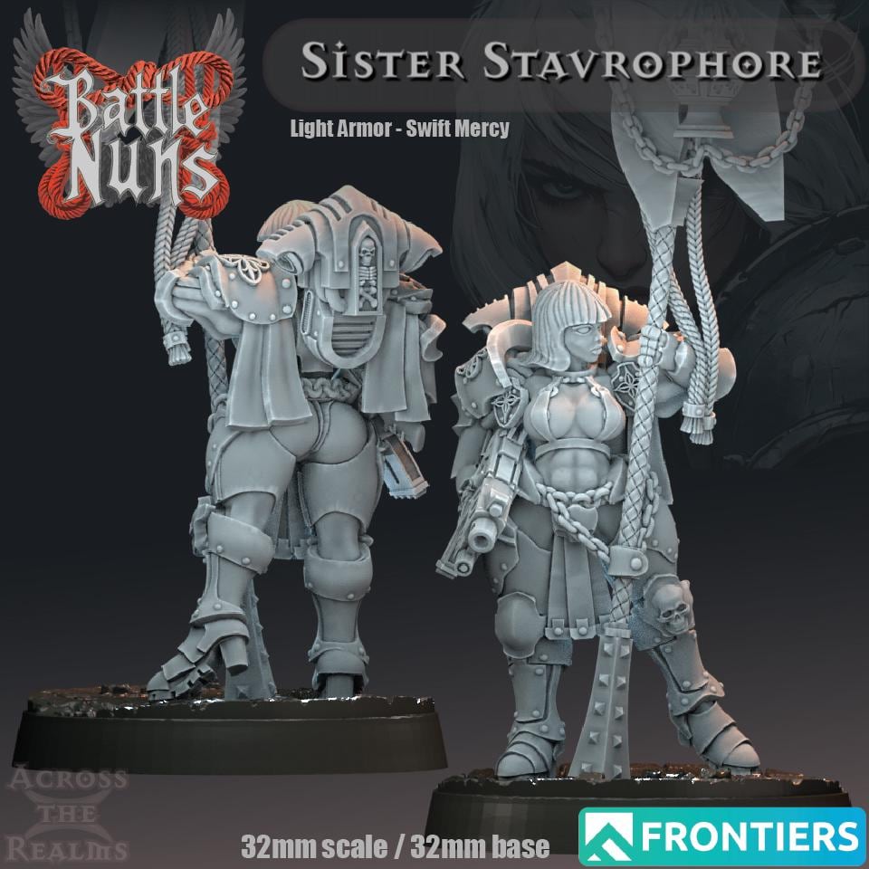 Sister Stavrophore Miniature | Across the Realms
