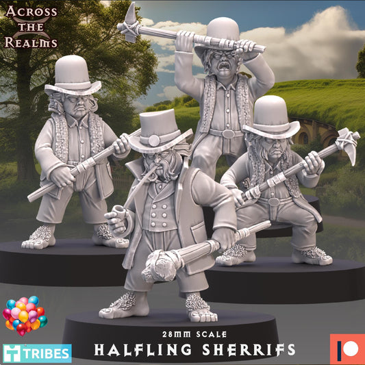 Halfling Sheriff Miniatures | Across the Realms