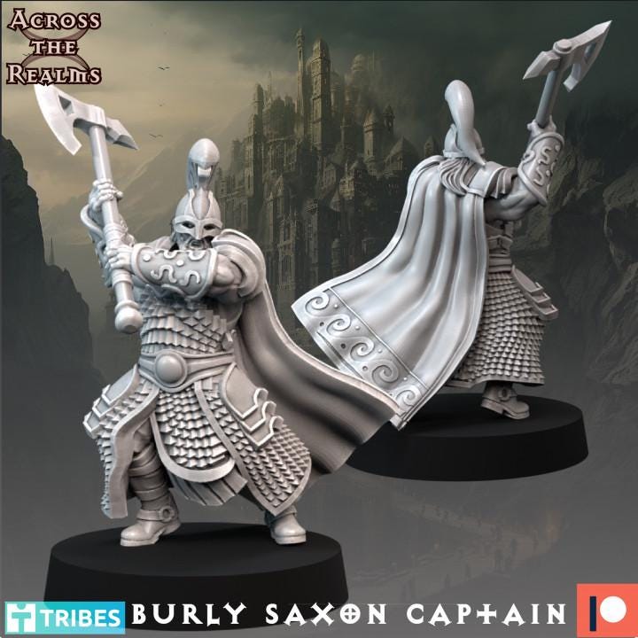 Saxon Captain Miniature | Across the Realms