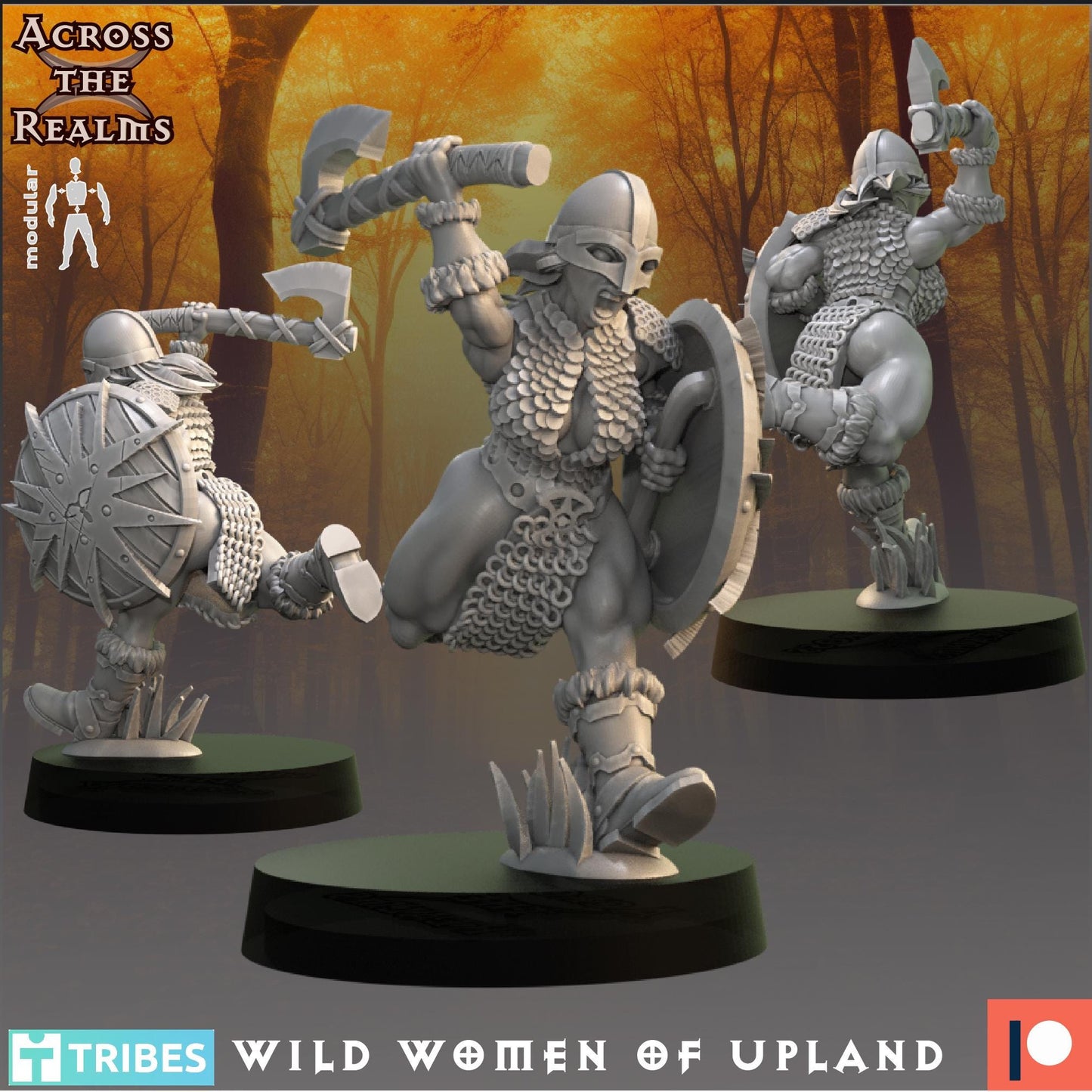 Wild Women of Upland Miniatures | Across the Realms