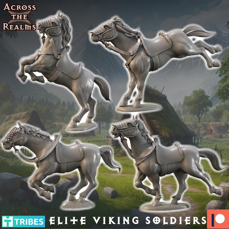 Elite Viking Soldier Miniatures | Across the Realms