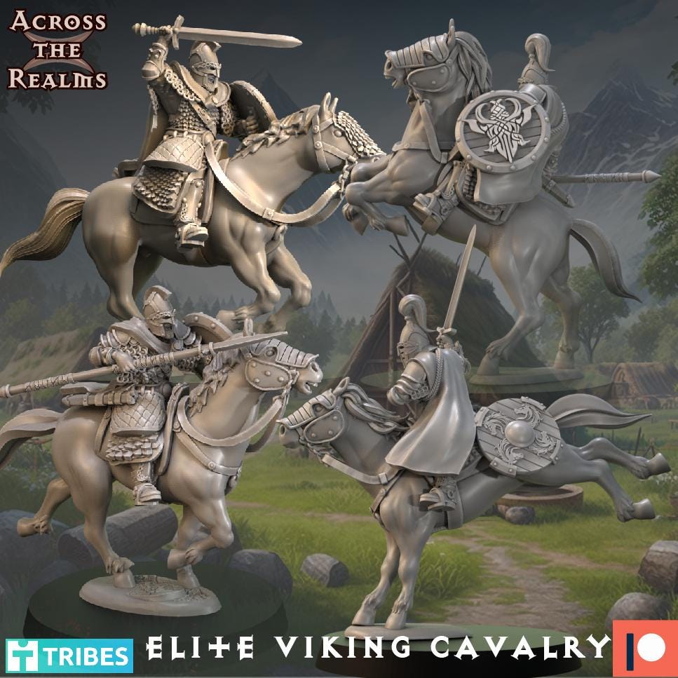 Elite Viking Soldier Miniatures | Across the Realms