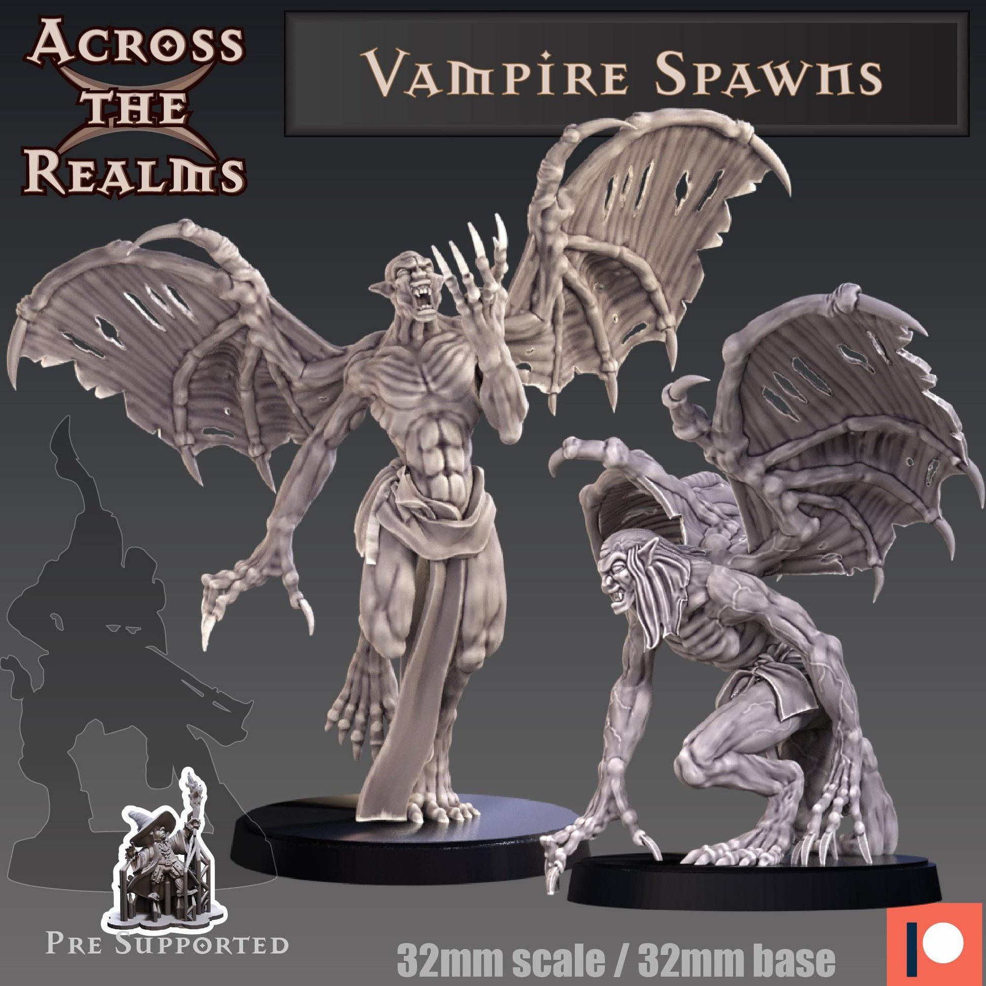 Vampire Spawn Miniatures | Across the Realms