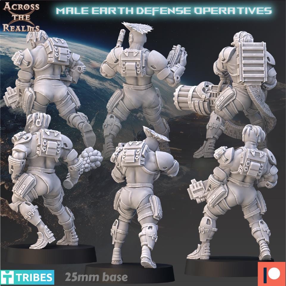 Earth Defense Operative Squad | Across the Realms