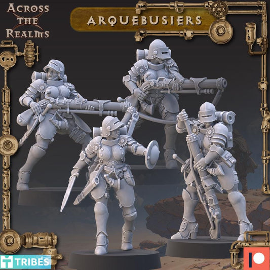 Arquebusiers Miniatures | Across the Realms
