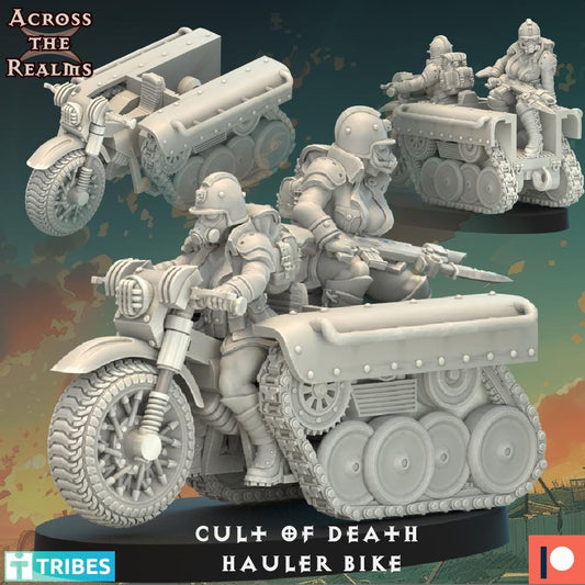 Cult of Death Hauler Bike Miniature | Across the Realms