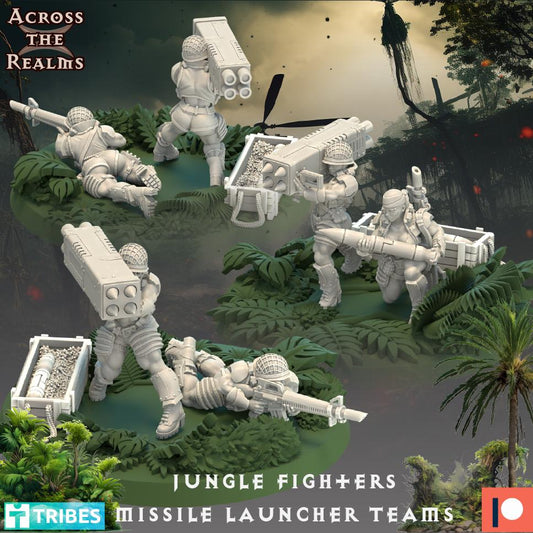 Jungle Fighter Missile Launcher Team | Across the Realms