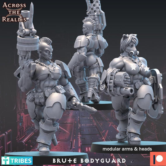 Brute Bodyguard Miniature | Across the Realms